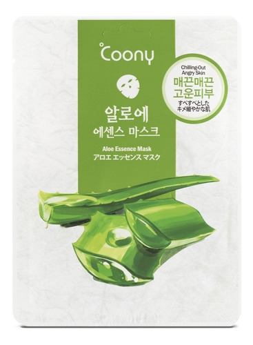 Coony Mascarilla Facial Aloe Vera Calmante Hidratante