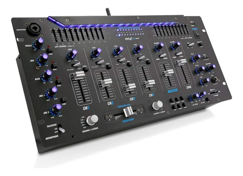 Mezclador Pyle De 6 Canales, Controlador Dj Bluetooth, Me...