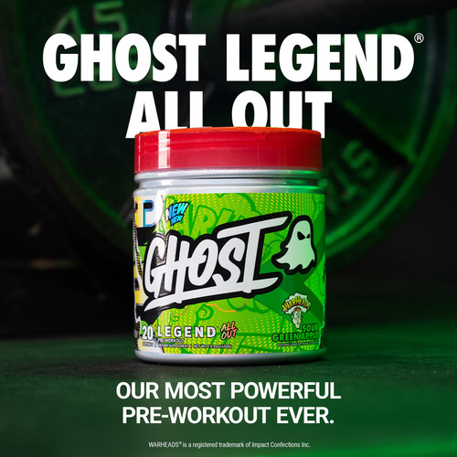 Polvo Preentrenamiento Ghost Legend All Out V2, Warheads Sou