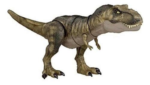 Jurassic World Dominion Dinosaur T Rex Toy, Thrash N Kh5b4