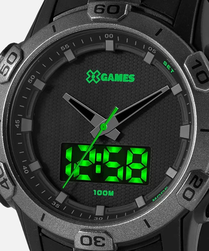 Relógio Masculino X-games Orient Black Original Xmppa298pepx