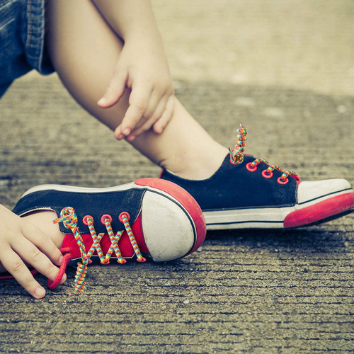 12 Pares De Cordones Elásticos Para Zapatos Sin Atar En Colo