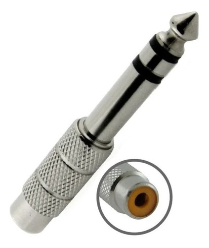 Adaptador Rca Hembra A Plug Estereo Grande
