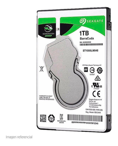 Disco Duro 1tb Seagate Barracuda Sata 2.5'' 7mm Laptop