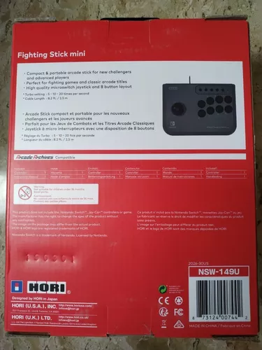 Fighting Stick MINI for Nintendo Switch - HORI USA