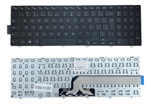 Teclado Dell Inspiron 15-3000 P51f P51f001 Mp-13n73us-442
