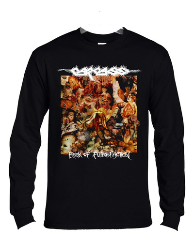 Polera Ml Carcass Reek Of Putrefaction Metal Abominatron