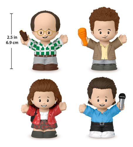 Set De Figuras Little People Collector Fisher-price Seinfeld