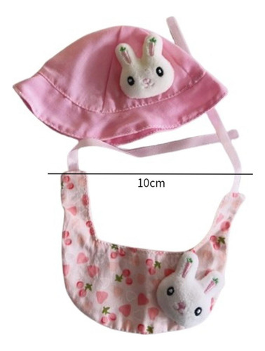 Ropa De Pato De Felpa De 15cm, Juego De Simulación, Rosa