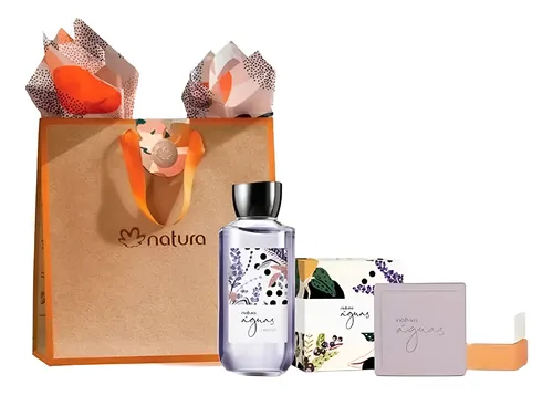 Natura Agua De Colonia Lavanda+caja Jabones Regalo+bolsa Reg
