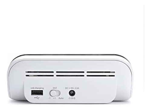 Reloj Despertador Ihome Iw18, Reloj Despertador Dual Con Car
