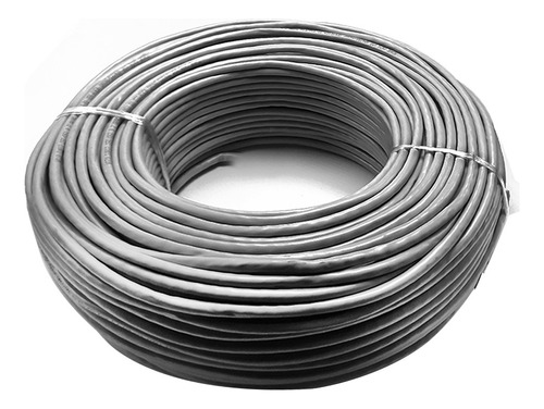 Bobina De Cable Utp Cat6 Xcase C5021gris Interior 50m