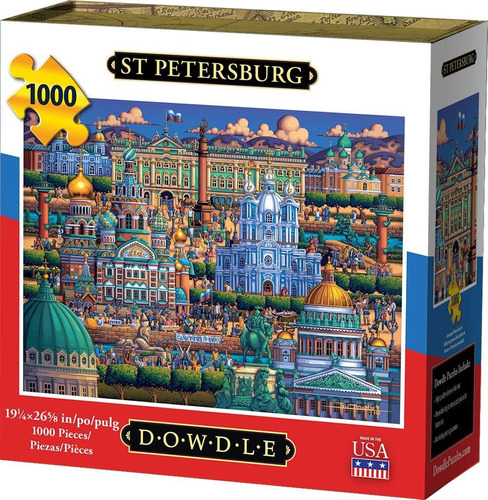 Dowdle Jigsaw Puzzle - San Petersburgo - 1000 Piezas