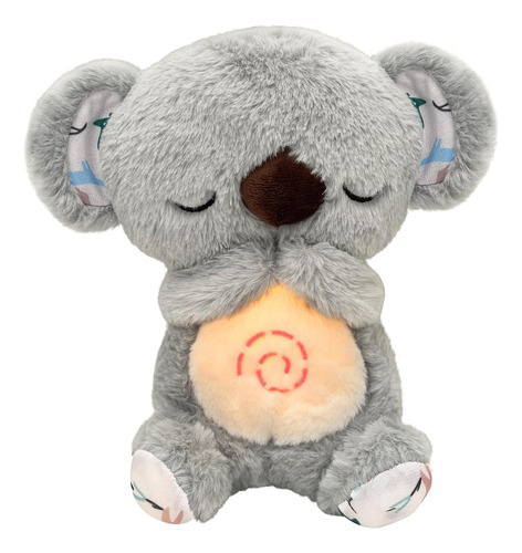Peluche Koala En Relieve,muñeca De Peluche De Nutrias Respir