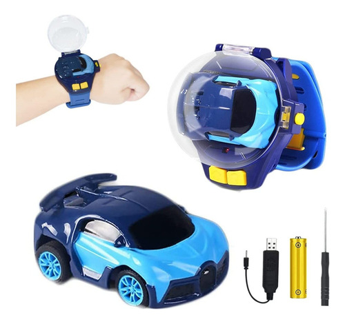 Mini Reloj De Coche De Juguete Con Control Remoto De 2,4 Ghz