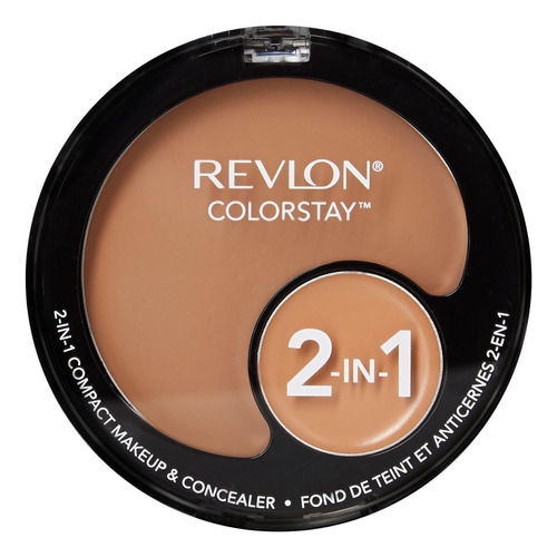 Revlon Colorstay 2-en-1 compact & Concealer De Maquillaje,.