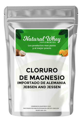 Cloruro De Magnesio 1 Kg Escamas Origen Alemania Premium