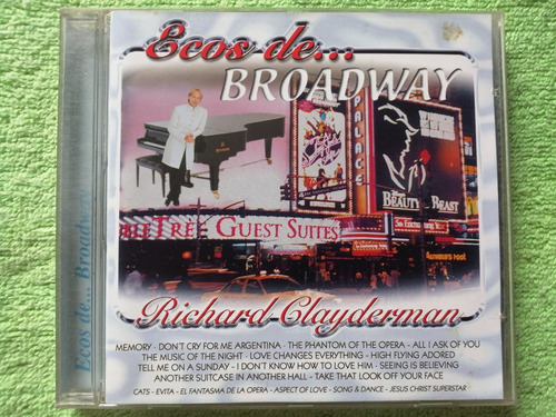 Eam Cd Richard Clayderman Ecos De Broadway 2001 Edic Europea