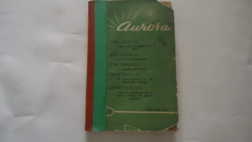Revista Aurora Numero Uno Pablo Neruda