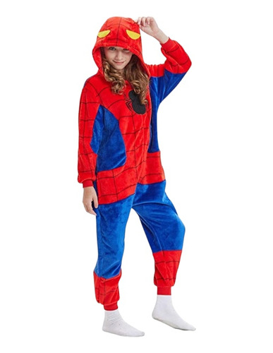 Pijama De Mujer Spiderman Adultos - Enterizo Capri