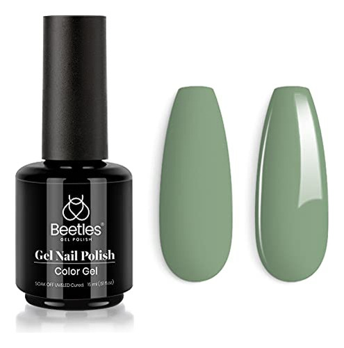 Esmalte Para Uñas En Gel De Secado Uv Verde Eucalipto 15 Ml A-eucalyptus