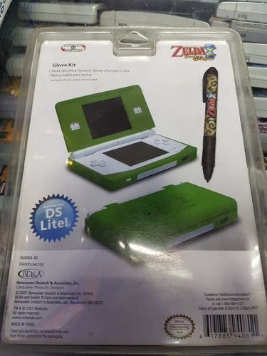 Nintendo Ds Lite Glove And Stylus The Legend Of Zelda Mercado Libre