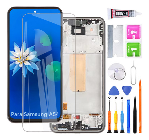 Pantalla Lcd Para Samsung A54 A546e A546b Incell Con Marco