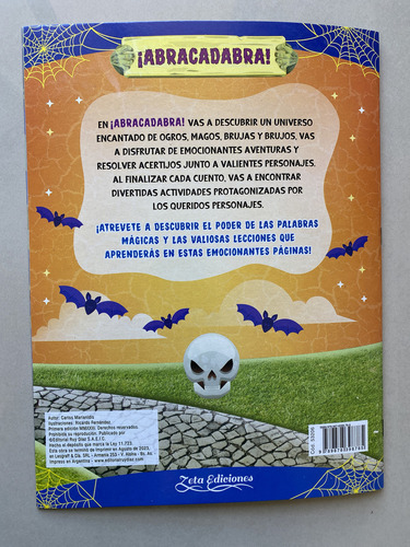 Libro Cuento Infantil El Acertijo De Kentor Abracadabra Tapa Blanda