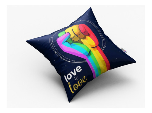 Cojín Colección Pride Orgullo Lgbt Love De Alta Calidad