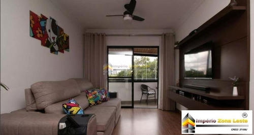 Imagem 1 de 29 de Apartamento Em Condomínio Padrão Para Venda No Bairro Tatuapé, 3 Dorm, 1 Suíte, 1 Vagas, 86 M - 5331