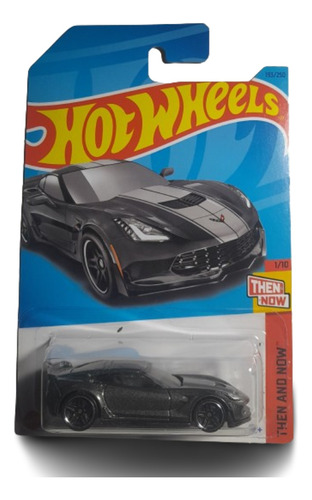 Hot Wheels Corvette C7 Z06 193/250 Coleccion Then And Now