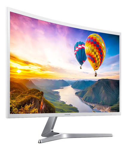Monitor Samsung Curved 32" Full HD Blanco LED HDMI.