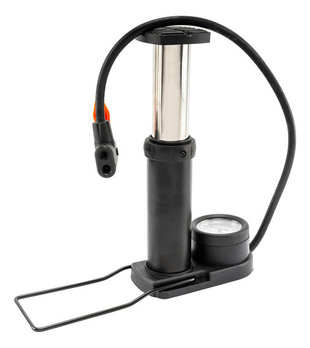 Mini Inflador Gadnic Ifl7y Portátil A Pedal Antideslizante Boquilas Intercambiables Color Negro