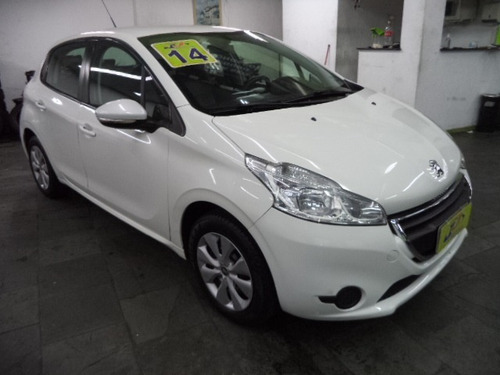 Peugeot 208 Active 1.5 8v Flex 5p Completo 2014 Branco