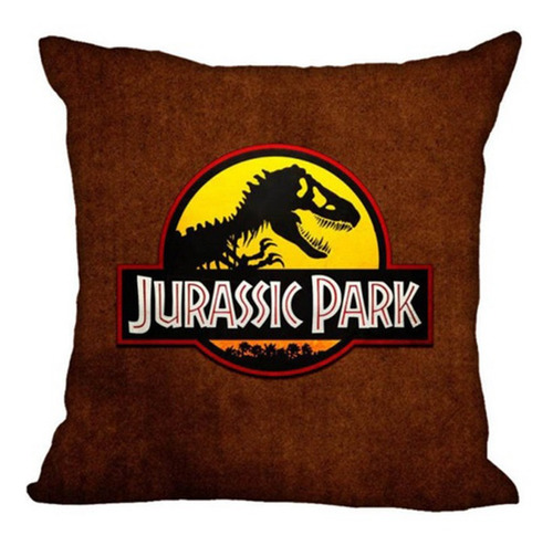 Funda Cojin, Jurassic Park, 45cm X 45cm, Nueva