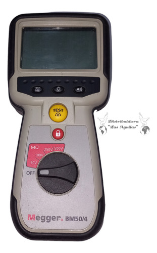 Megger Bm 50/4 Medidor De Aislamiento Con Cables De Prueba (Usado)
