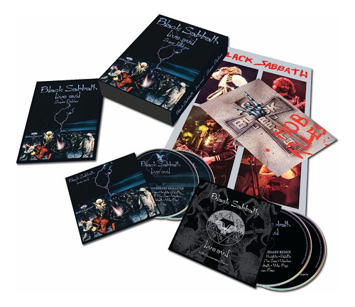 Black Sabbath Live Evil Super Deluxe 40th Anniversary 4 Cd