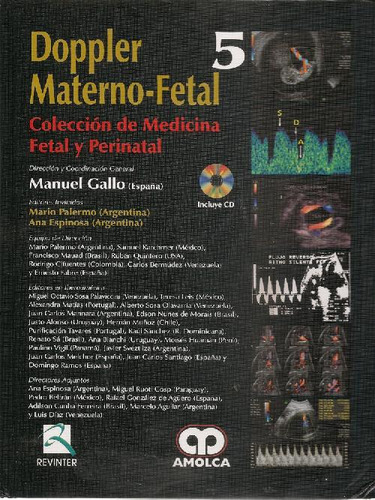 Libro Doppler Materno-fetal 5 De Ana Espinosa Mario Palermo