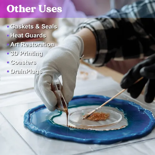 Masilla Para Hacer Moldes De Silicona Lets Resin 454g
