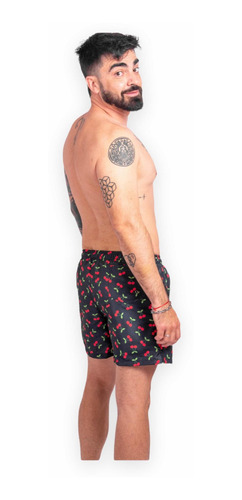Imagen 4 de 6 de Short De Baño Hombre Cherry Family Look Papa