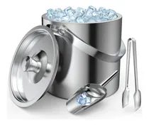 Comprar Cubo De Hielo De 2 Litros Con Tapa, Cuchara, Pinzas, Cubo De