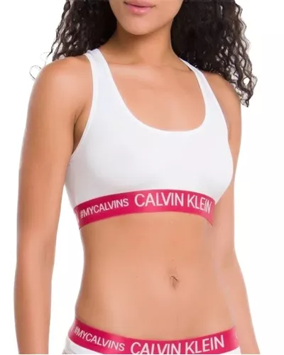 Sutia Top Nadador Calvin Klein Cotton Moda Intima Conforto