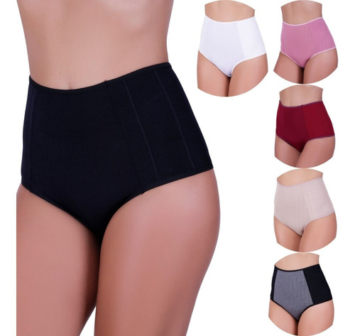 3 Calcinha Pos Parto Segura Barriga Lingerie Especial Luxo