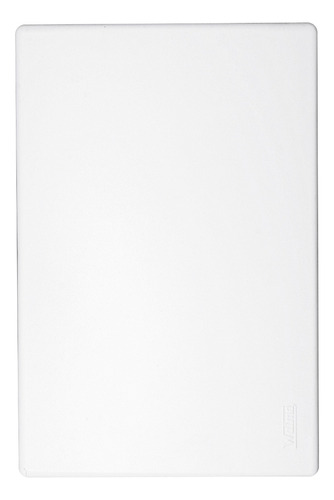 Placa Cega + Suporte 4x2 Branco Modular Walma 