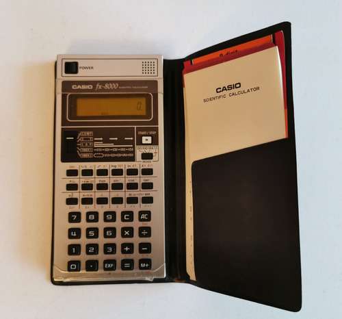 Calculadora Científica Vintage Casio Fx-8000