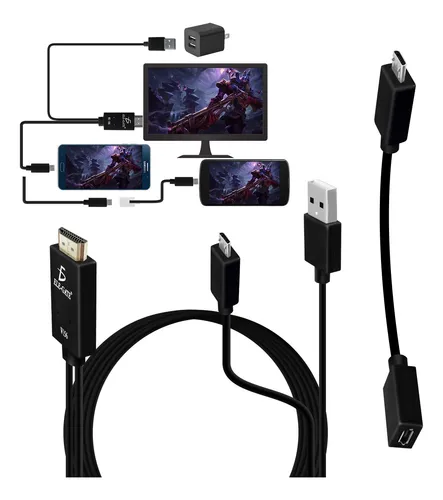 Cable Mhl Hdmi Smart Tv 5 Pines Sony Xperia Z5 Z3 Z1 A T