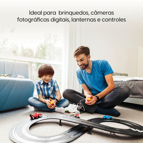 Pilha Elgin Alcalina AAA Cilíndrica - kit de 4 unidades