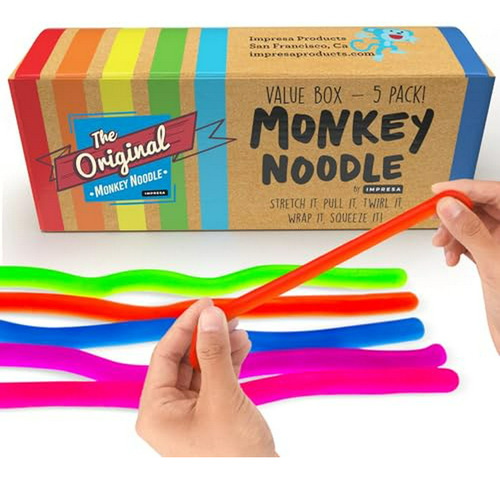 Juego De Fideos Mono - Compatible Con Todas Las Edades