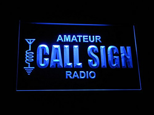 Señal De Neón -   Wb-tm Custom Amateur Radio Your Call Sign 
