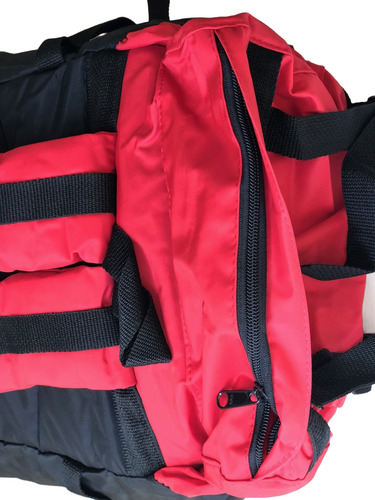 Mochila Trekking Hiking Mochilero Alpine Skate 60 Lts Rojo Liso (Usado)